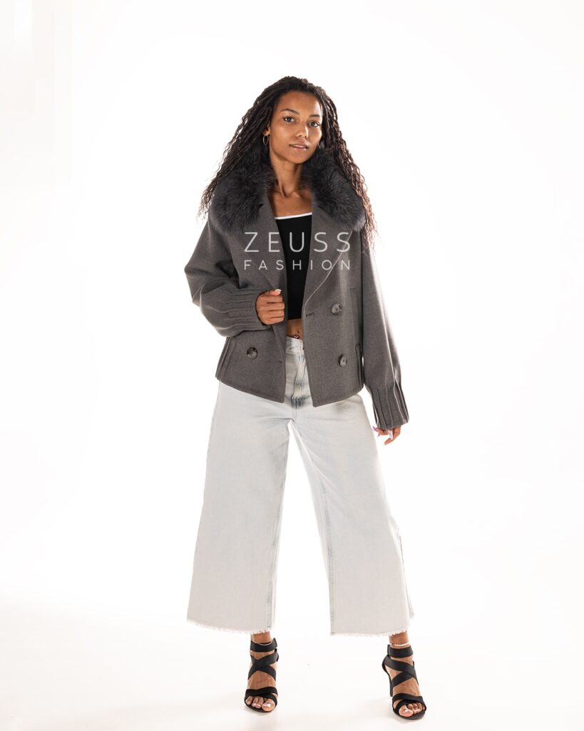 Kaput od kašmira kraći